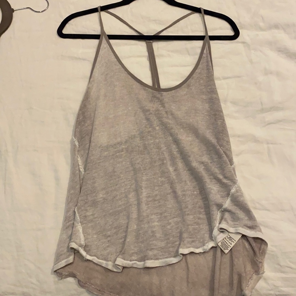 Free people open back cami
